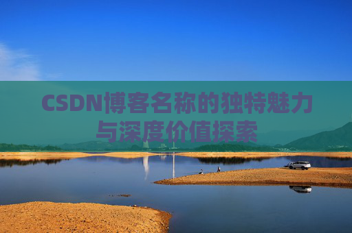 CSDN博客名称的独特魅力与深度价值探索